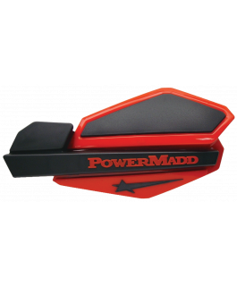Star Handguards Red/Black-Polaris