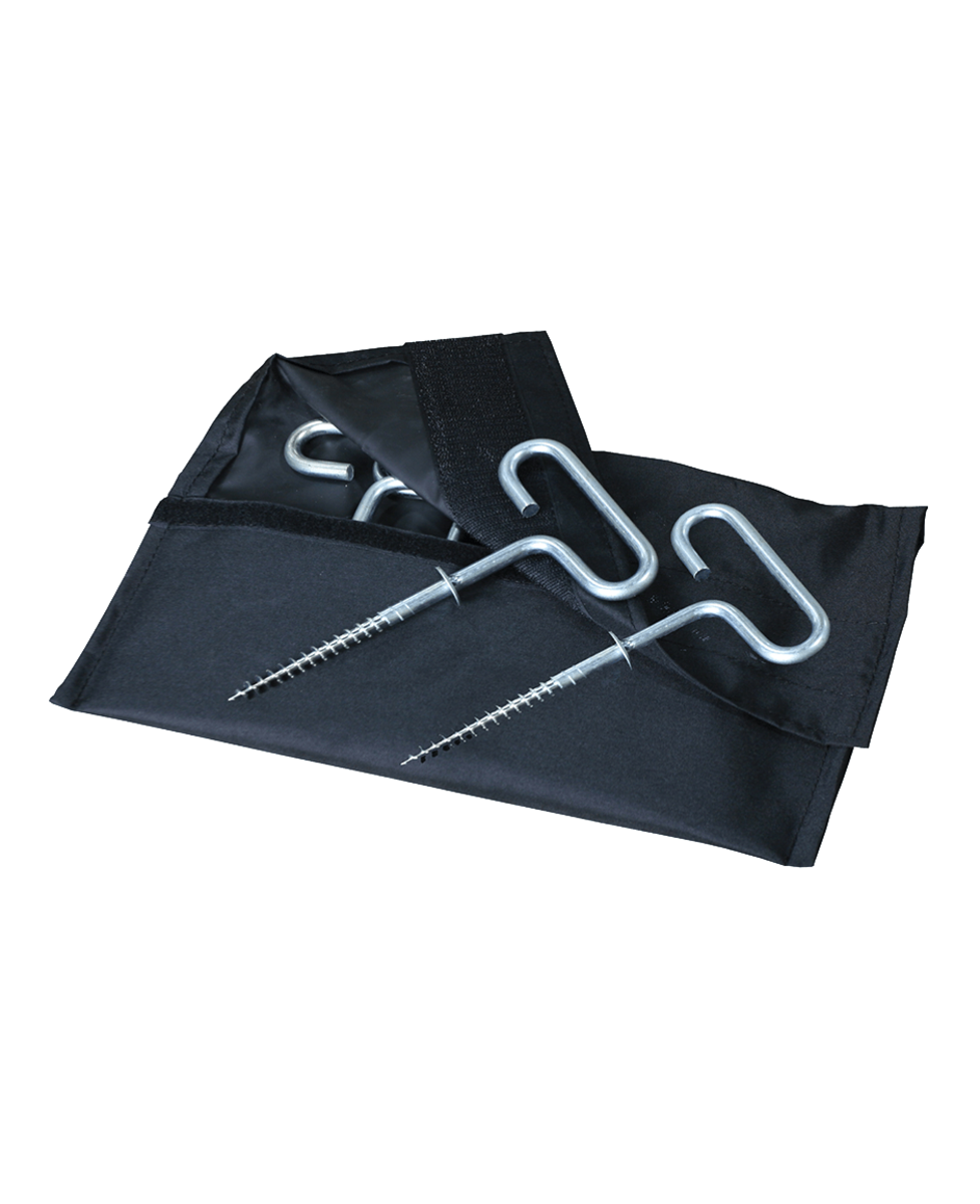 Ice Anchor Kit (4-Pack) W/ Pouch