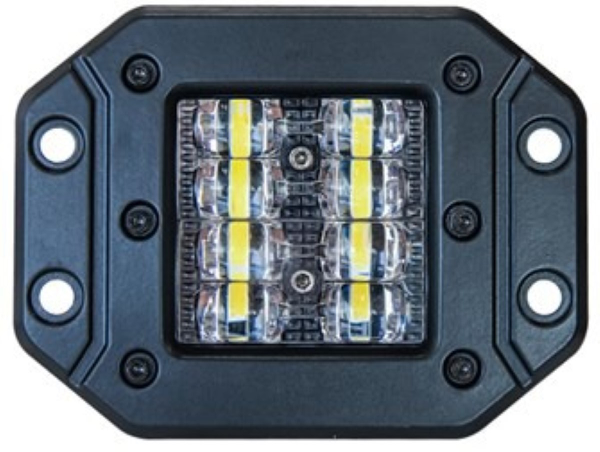 Slasher Qrs Flush Mnt Led Cube Light(Pr)