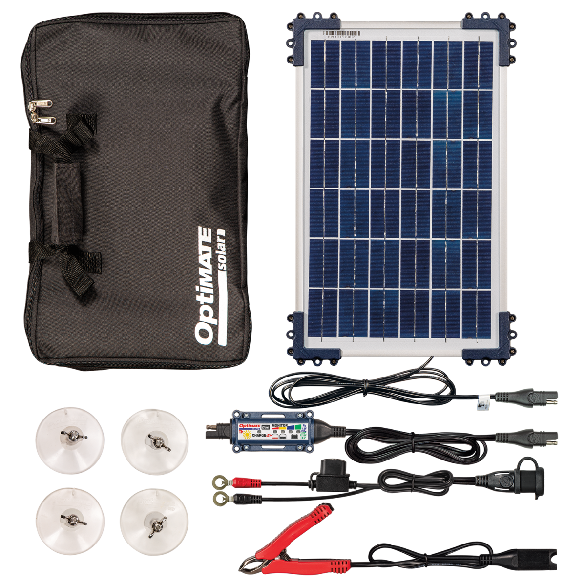 Optimate Solar Duo 10W Travel Kit