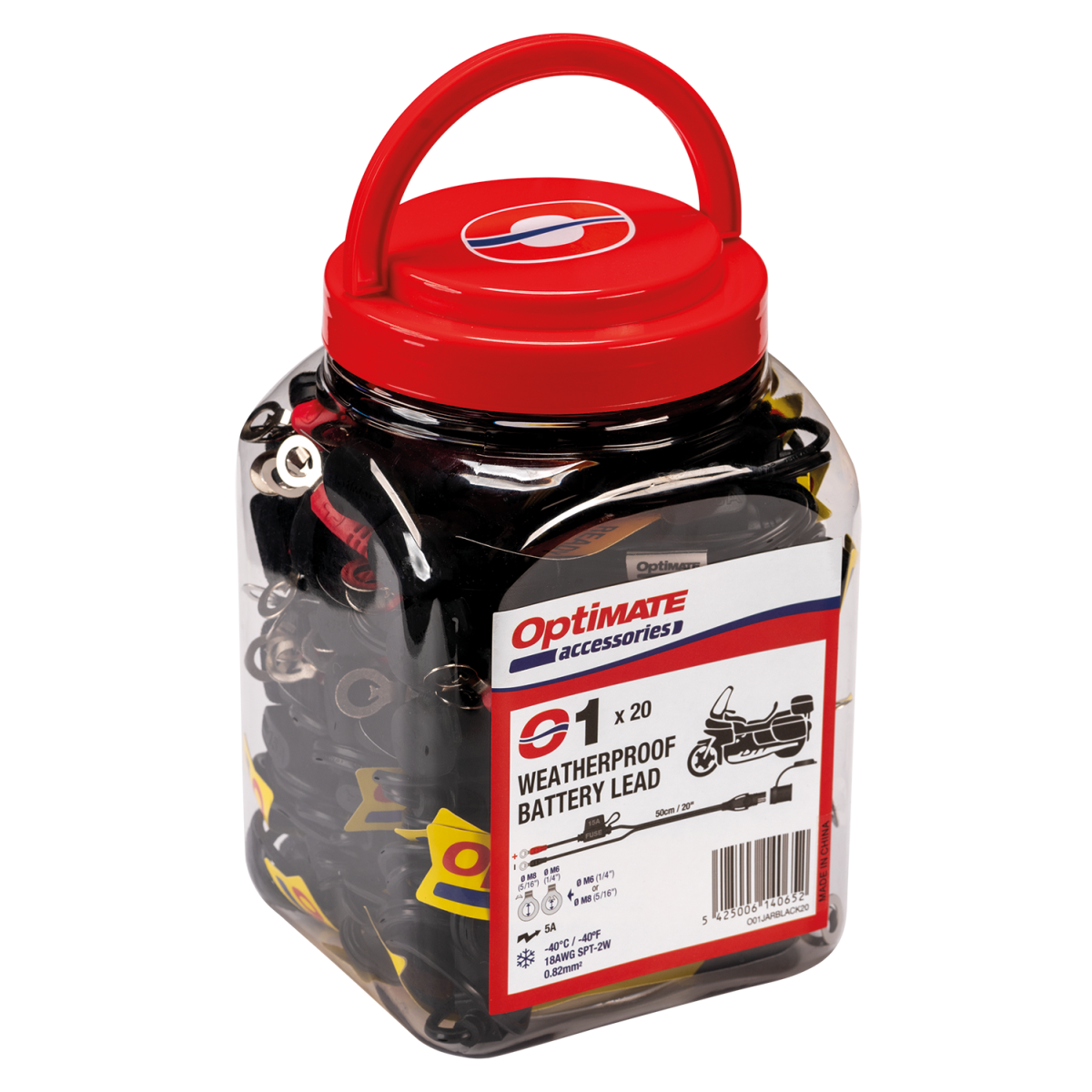 O-01 Battery Lead Jar Qty 20