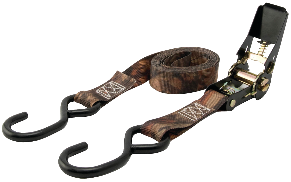 (4)1 X10' 900 Lb Ratchet Tie-D Strp Camo