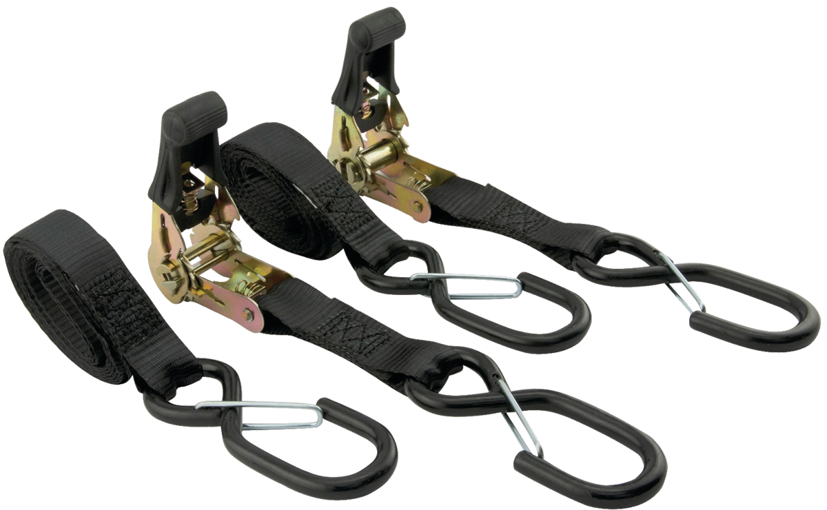 (2)1 X6' 1200 Lb Hd Moto Strap W/Safety
