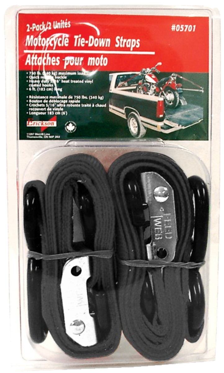 (2) 1 X6' 750 Lb Cam Buckle