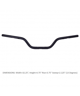 V-Twin Cvo/Moto 1-1/8 To 1 Controls Bl