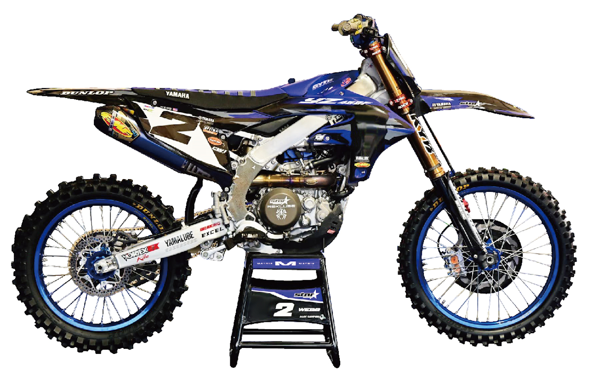 1/6 Yam Yz450F Cooper Webb