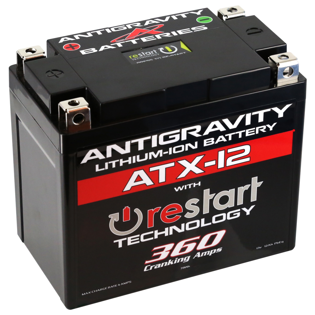Ytx12 Case Format 360 Cranking Amps 12