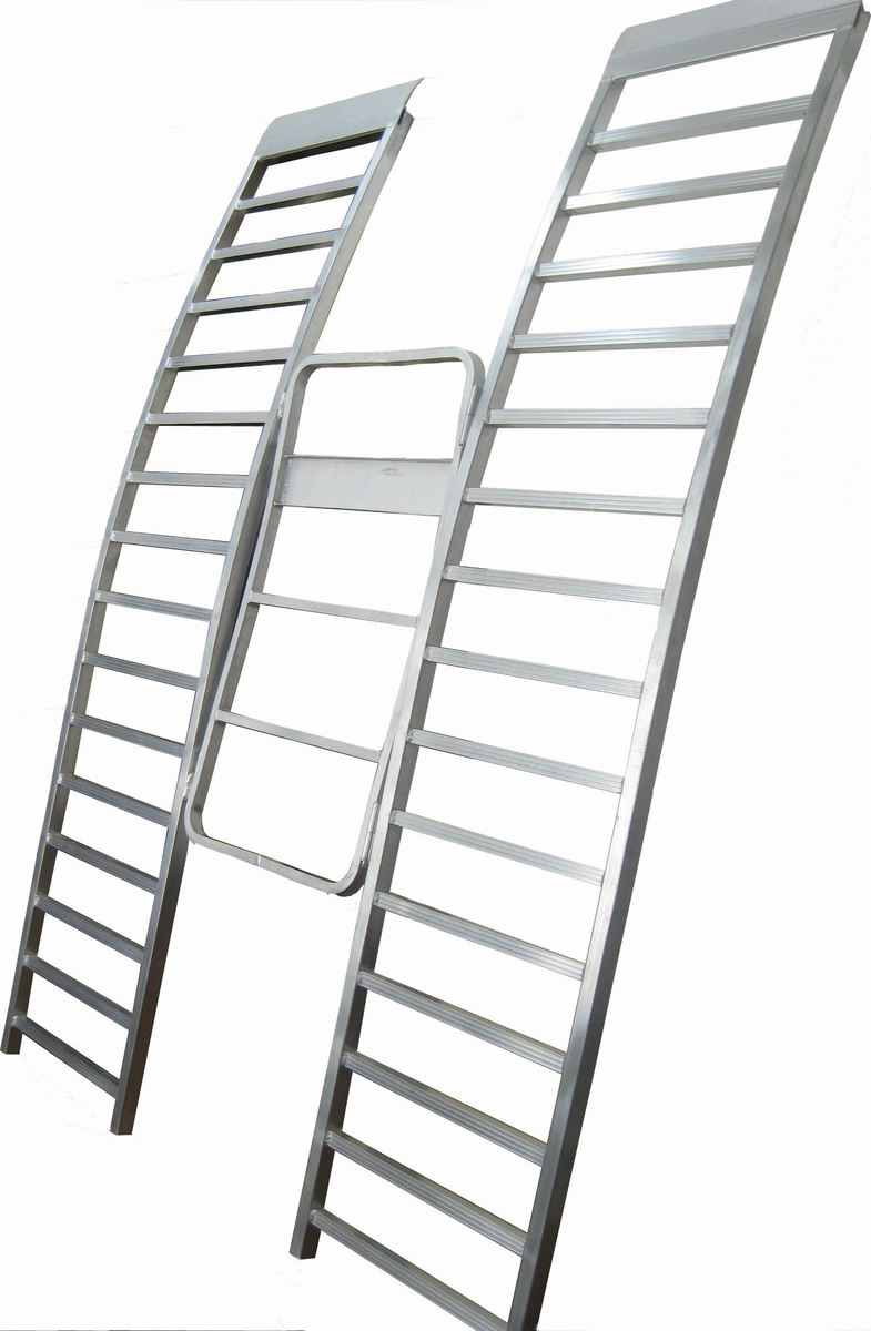 2100Lb Tri-Fold Arched Ramp 90 X 64