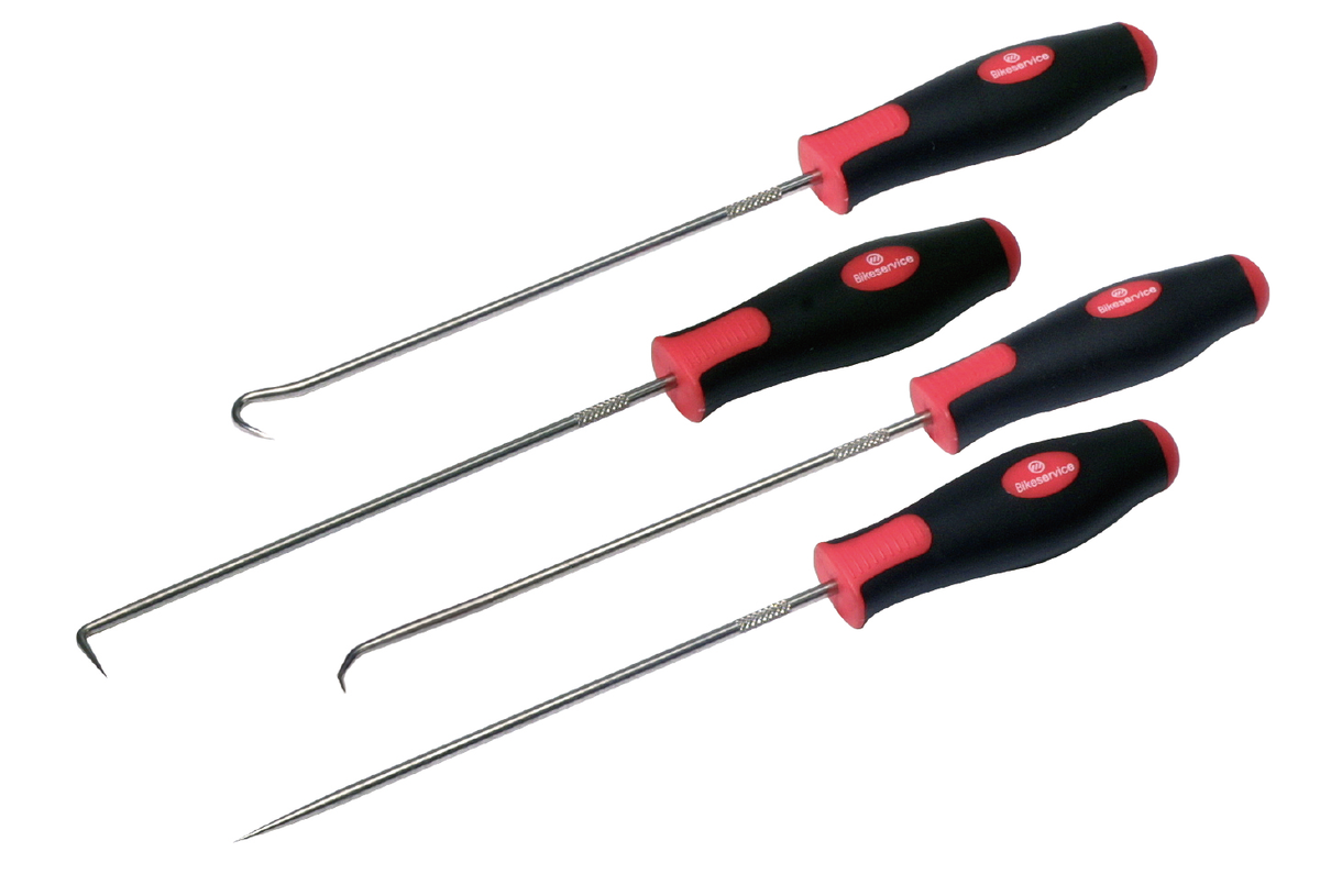 Bs0230 Long Pick & Hook Set (4Pc)