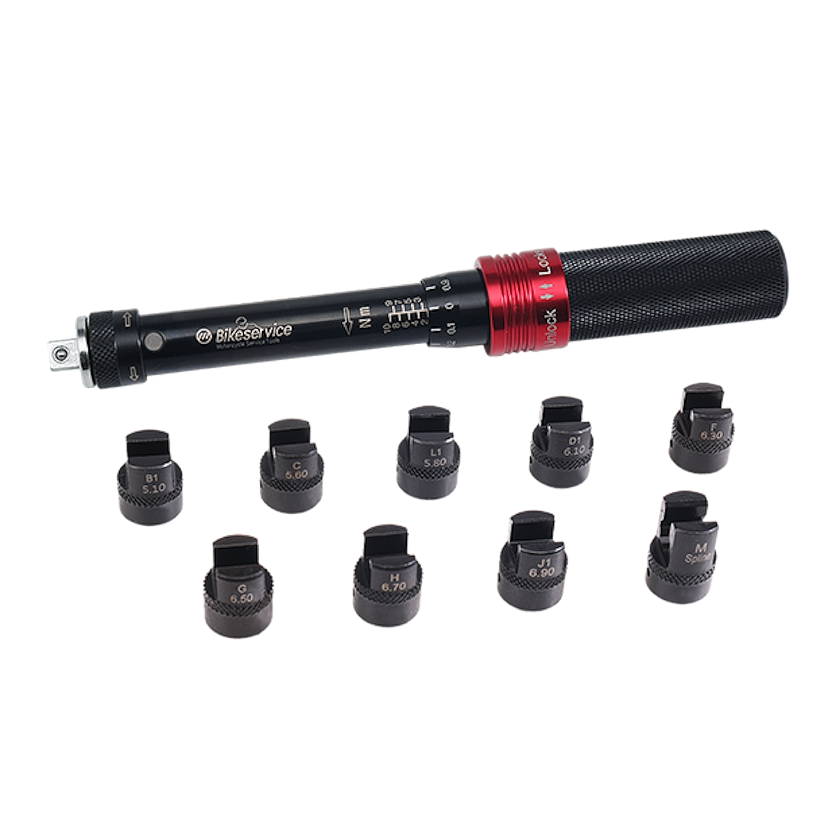 2 In 1 Adjustable Spoke Torque Wrench Ki