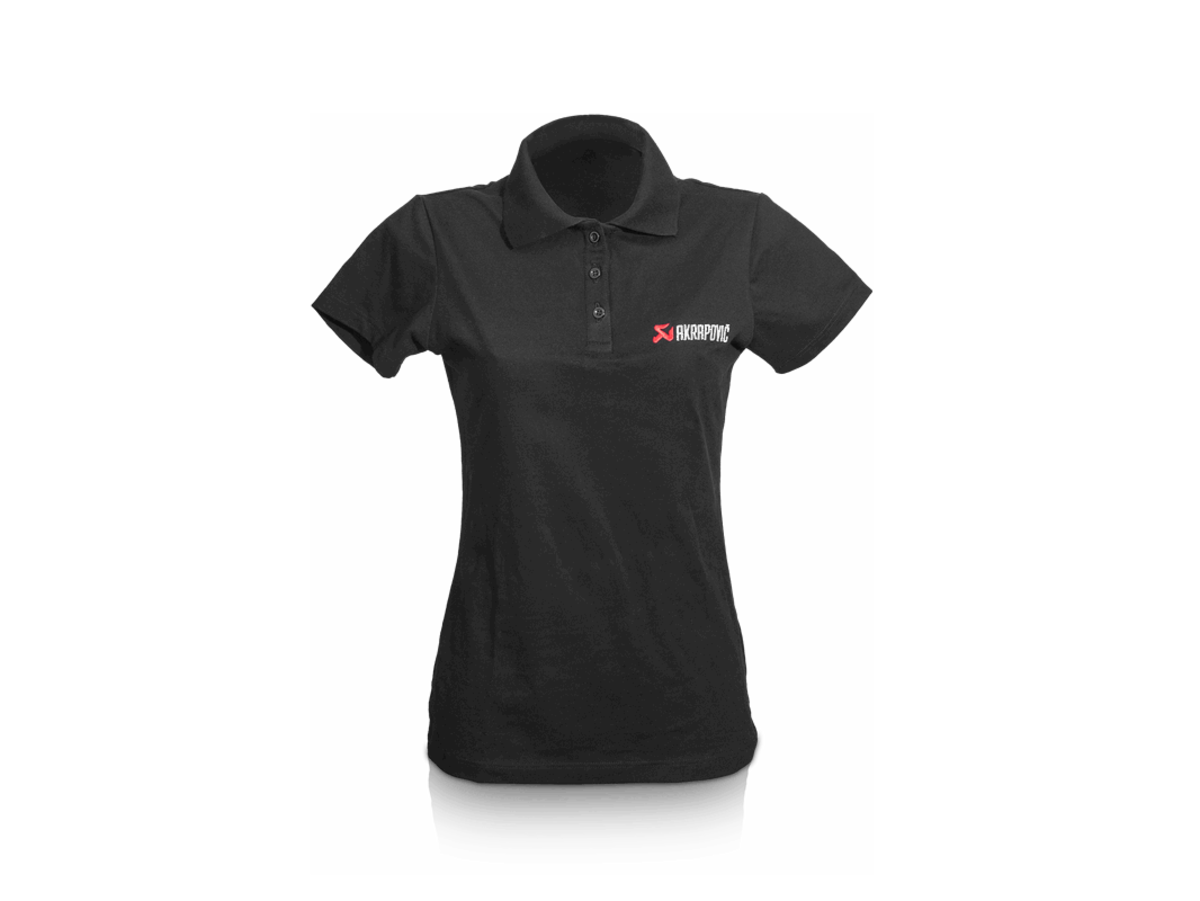 Akrapovic Polo Shirt Blk Women L