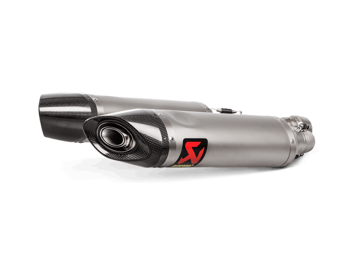 Shiver 900 17-20 Titanium Slip-On
