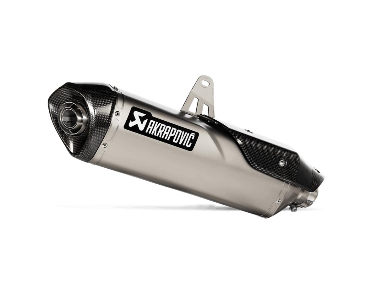 Tiger 850/900 20-23 Titanium Slip-On