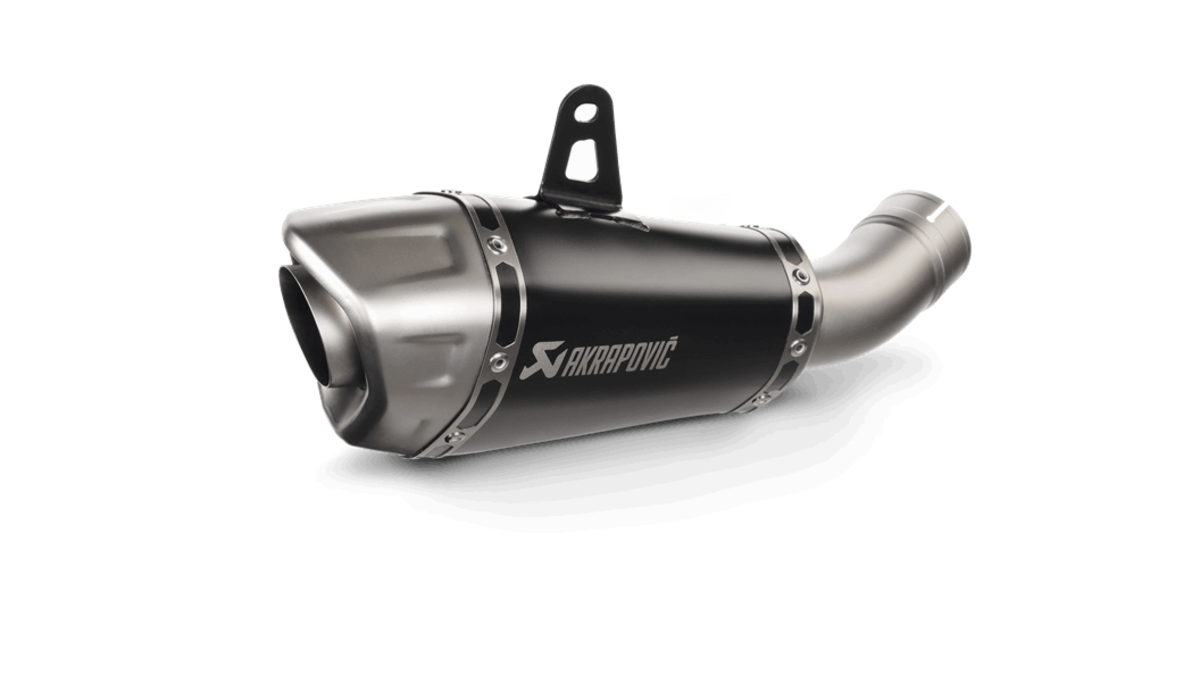 Zx-10R 21-24 Titanium Slip-On Black