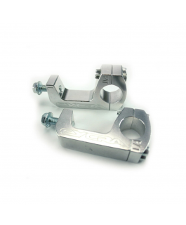 U Clamp Set Renthal Twinwall 1-1/8 Sil