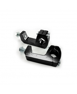 U Clamp Set Standard 7/8 Black