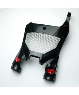 Vented Stadium Plate Crf450R (21-25) Blk