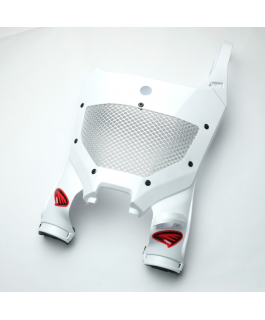 Vented Stadium Plate Crf450R (21-25) Wht