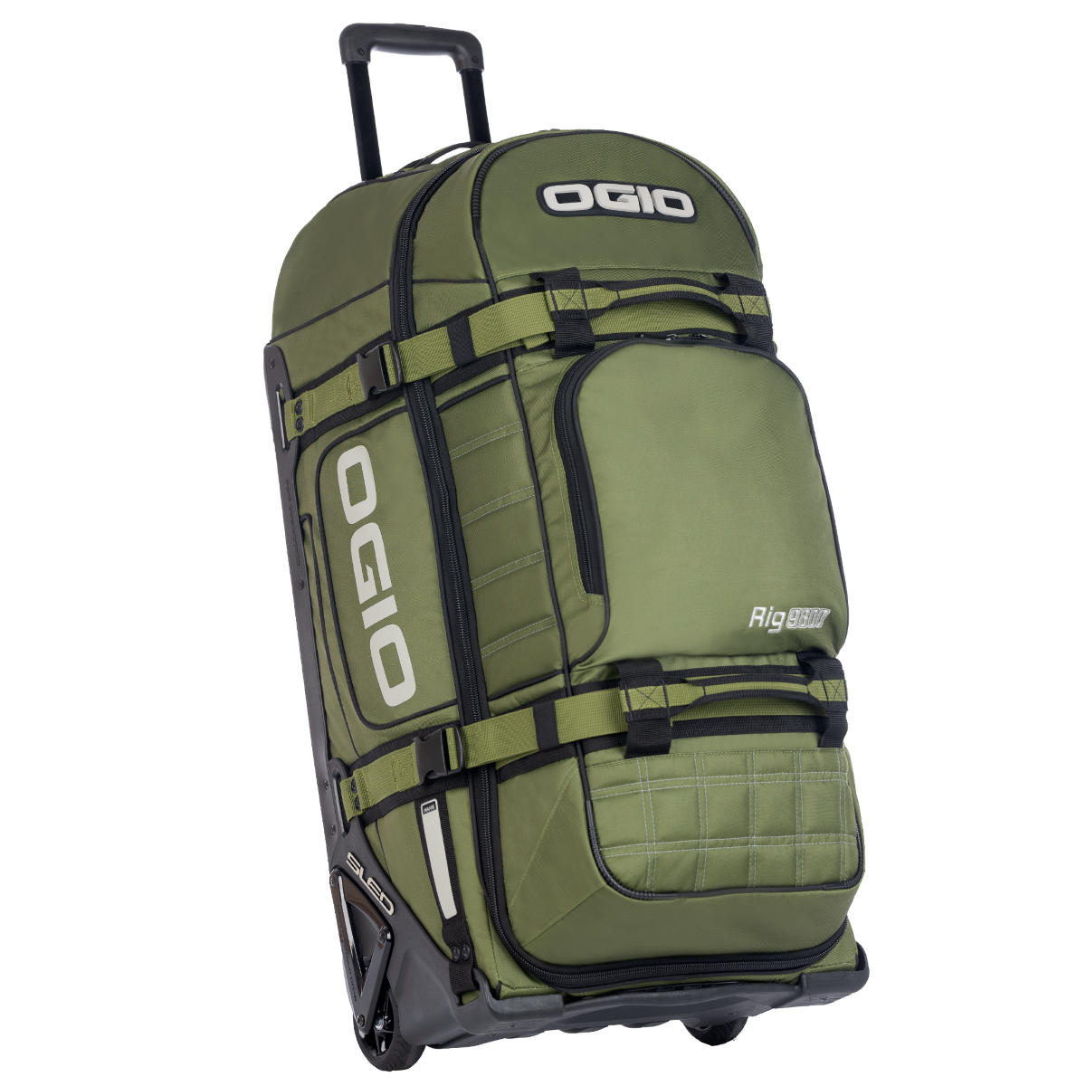Rig 9800 Wheeled Bag Green