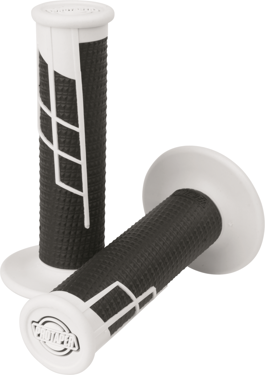 1/2 Waffle White/Black