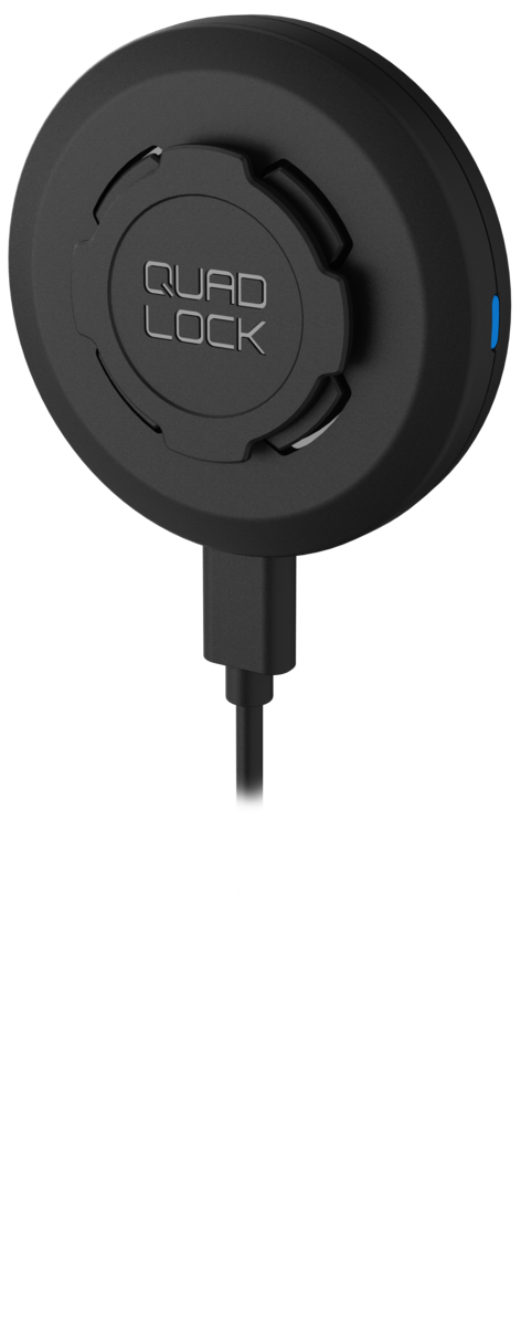 Quadlock Car/Desk Wireless Charging Head