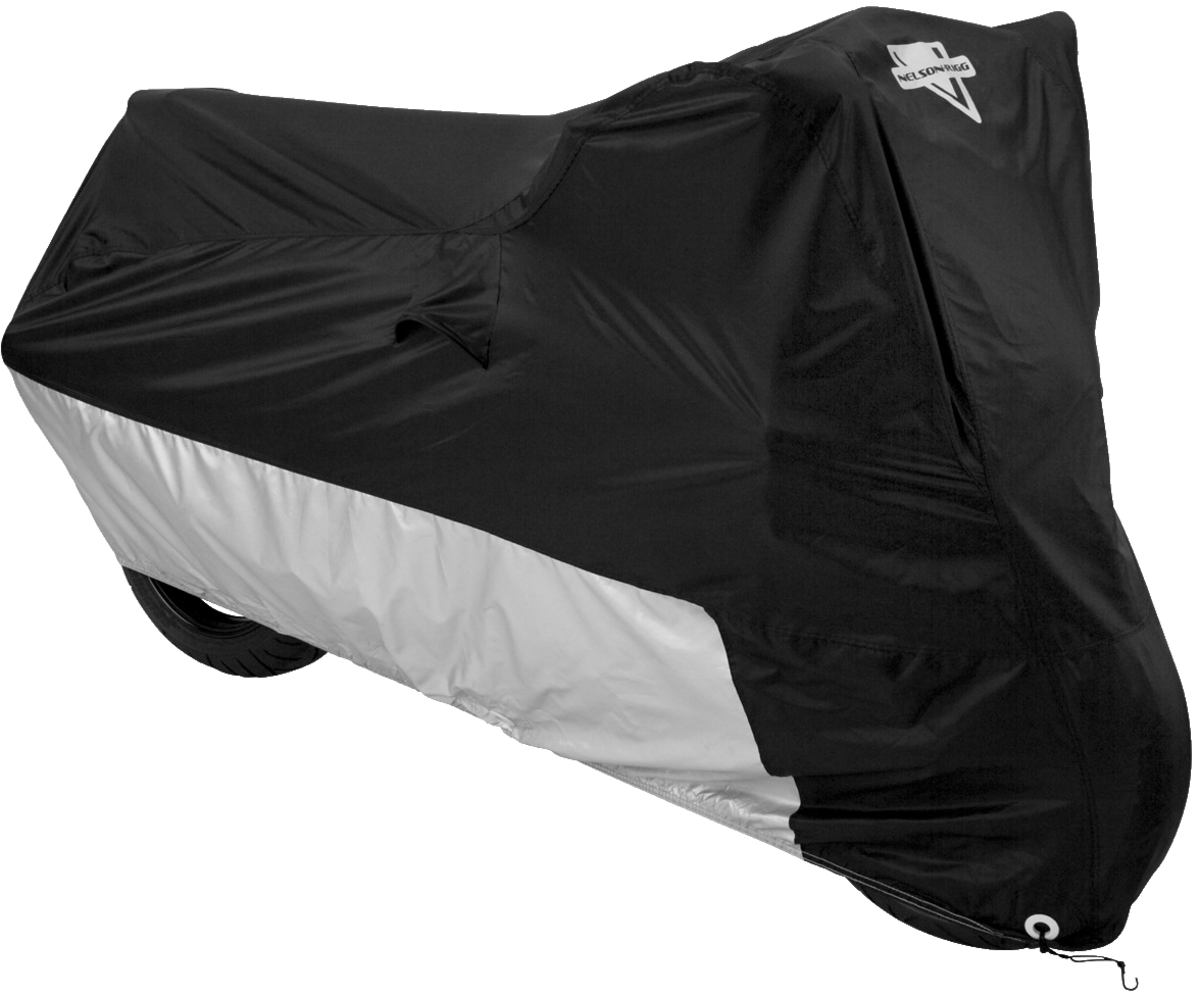 Mc-904 Dlx Cover Black/Silver Large