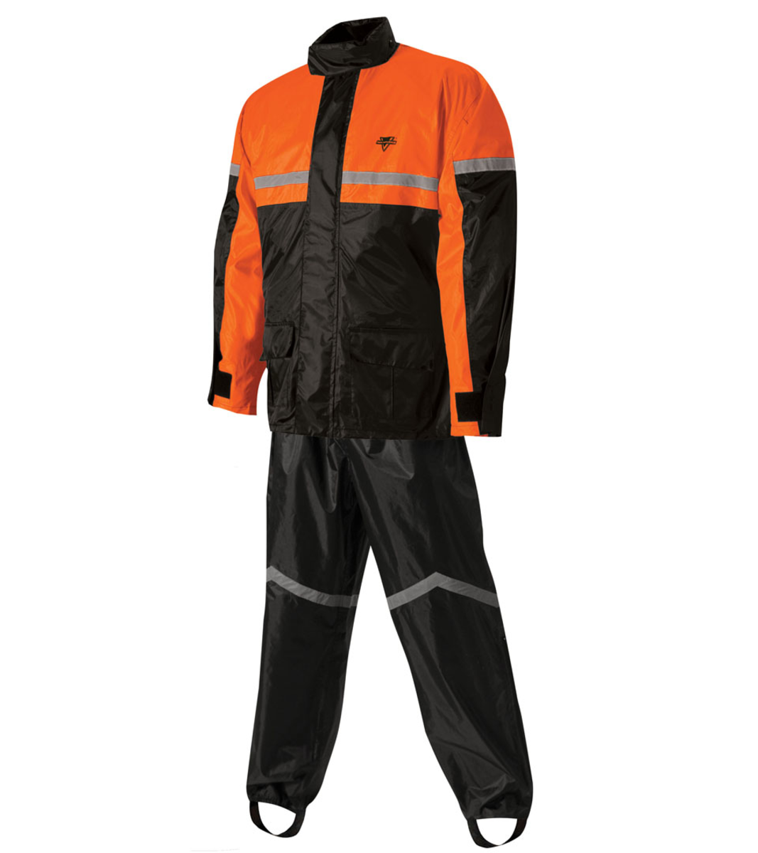 Sr-6000 Rain Suit Blk/Org Xl