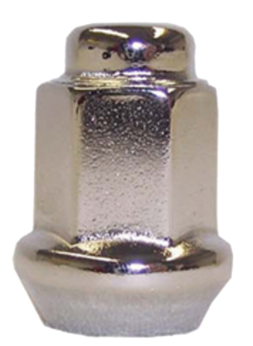 3/8 -24 Tapered Chr Lug Nut Each