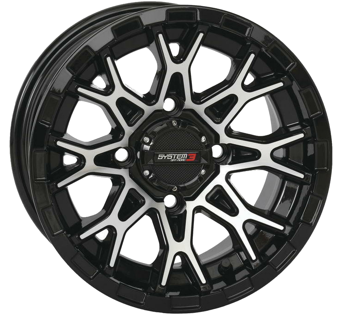 14X7 4/137 4+3 (+10Mm) St6 Glos Blk Mach