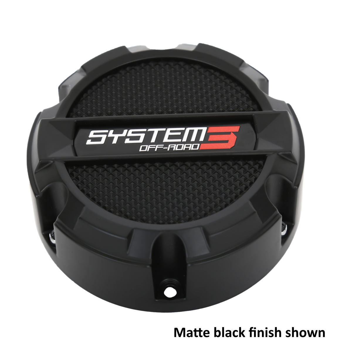 St3 & Sb3 Cap 4/110 Matte Black
