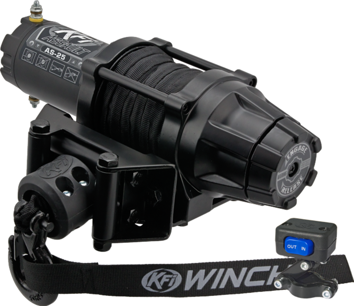 Assault Series 2500Lbs Winch