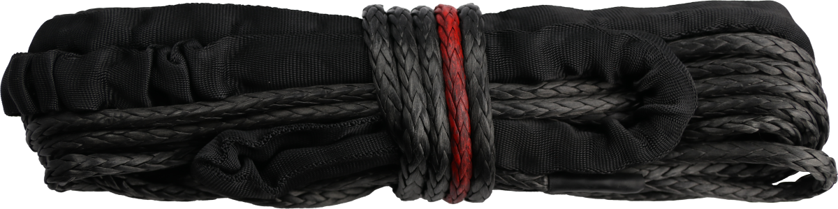 Synthetic Winch Line 1/4 X 50' Black