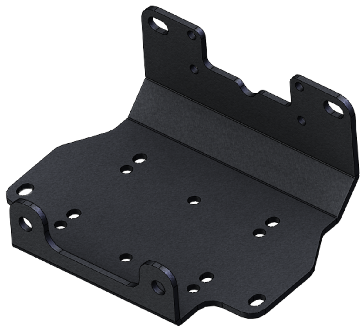 Kfi Atv Winch Mount Grizzly 700 (16-26)