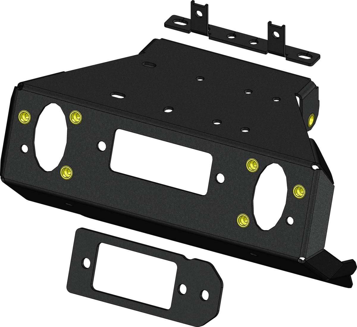 Kfi Utv Winch Mount Commander (21-26)