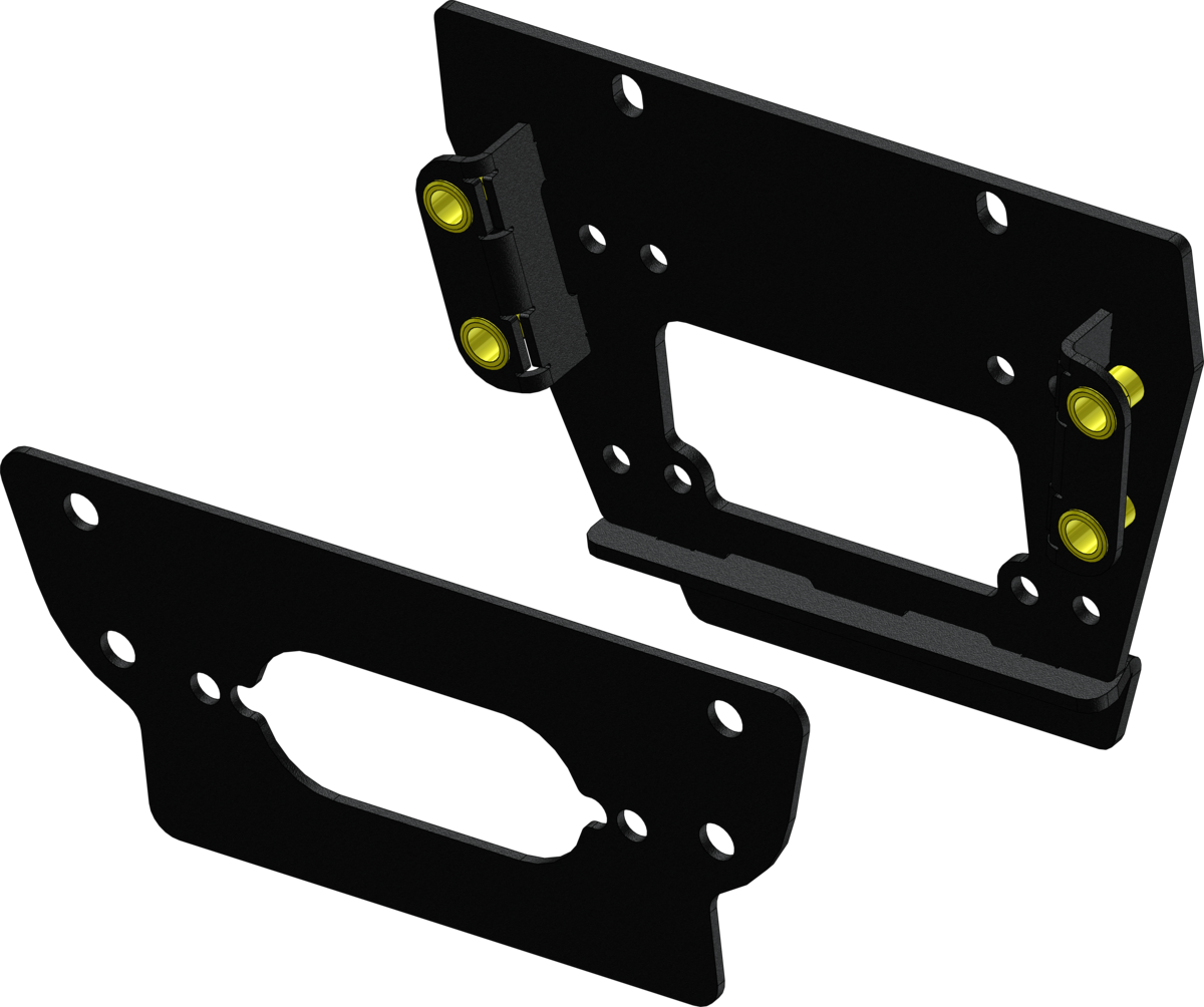 Kfi Utv Winch Mount Teryx Krx 1000(20-26