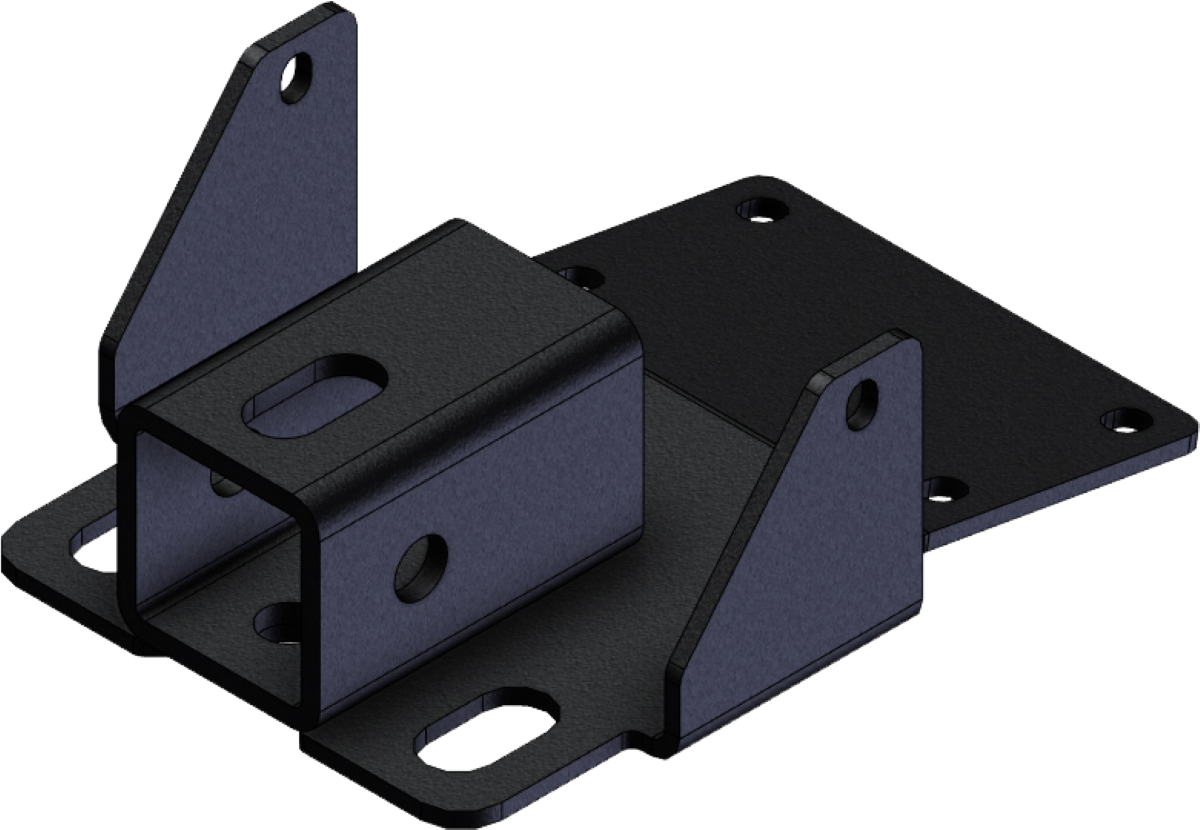 Rear 2'' Receiver Mule Sx 400 (17-23)