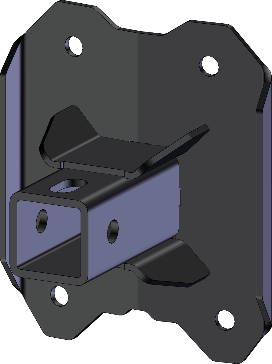 Rear 2'' Receiver Rzr Pro R (2022)