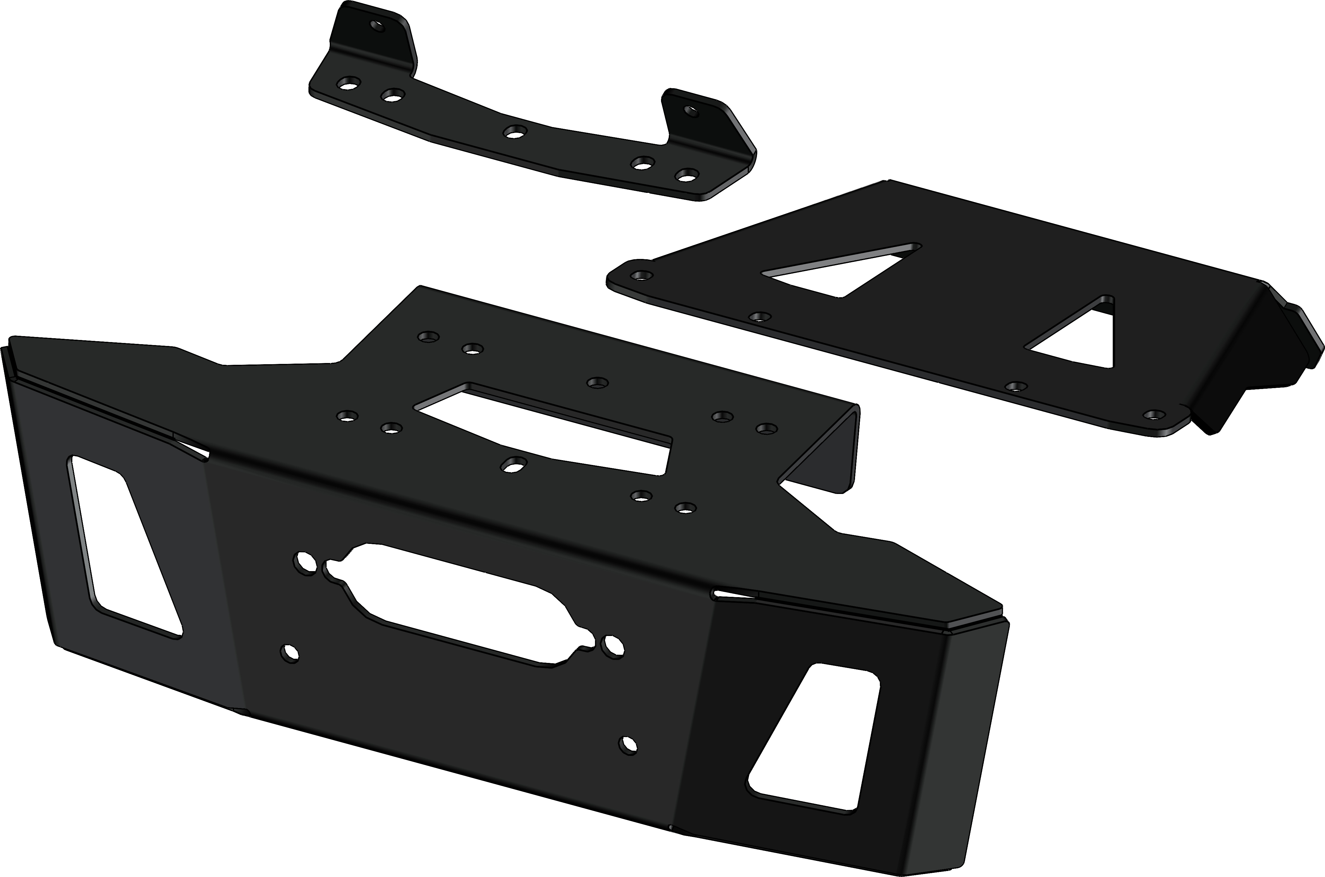 Kfi Utv Winch Mount Rzr Xp 1000 (24-25)