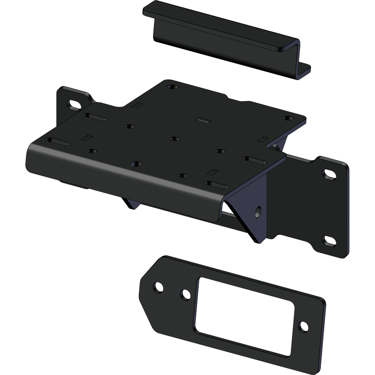 Kfi Utv Winch Mount Kaw Ridge/Xr (24-25)