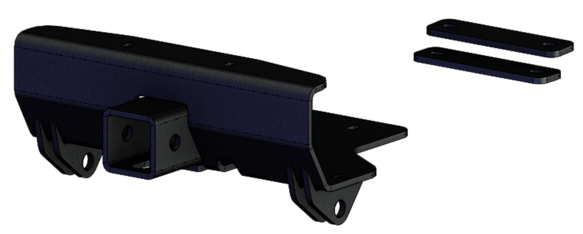 Utv Plow Mount Mule 700 Pro Mx (19-23)