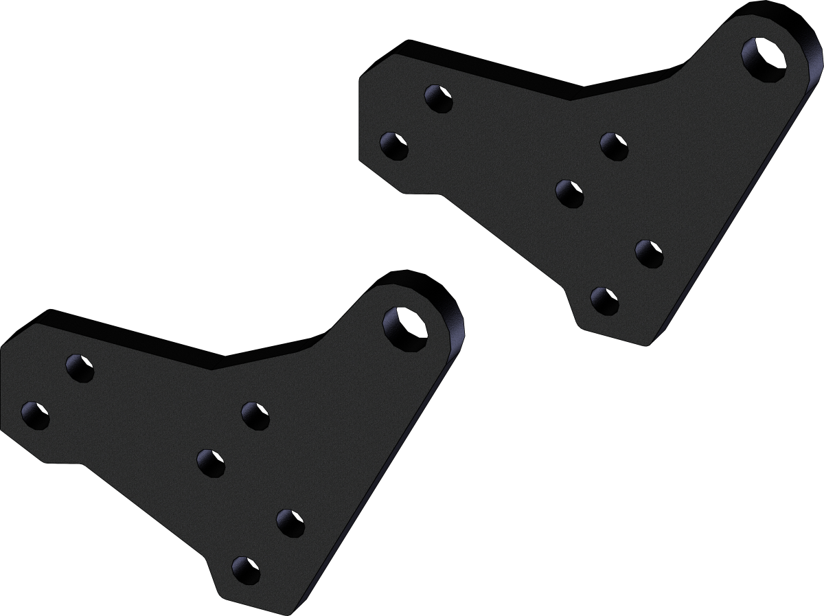 2'' Utv Plow Tube Leveling Kit