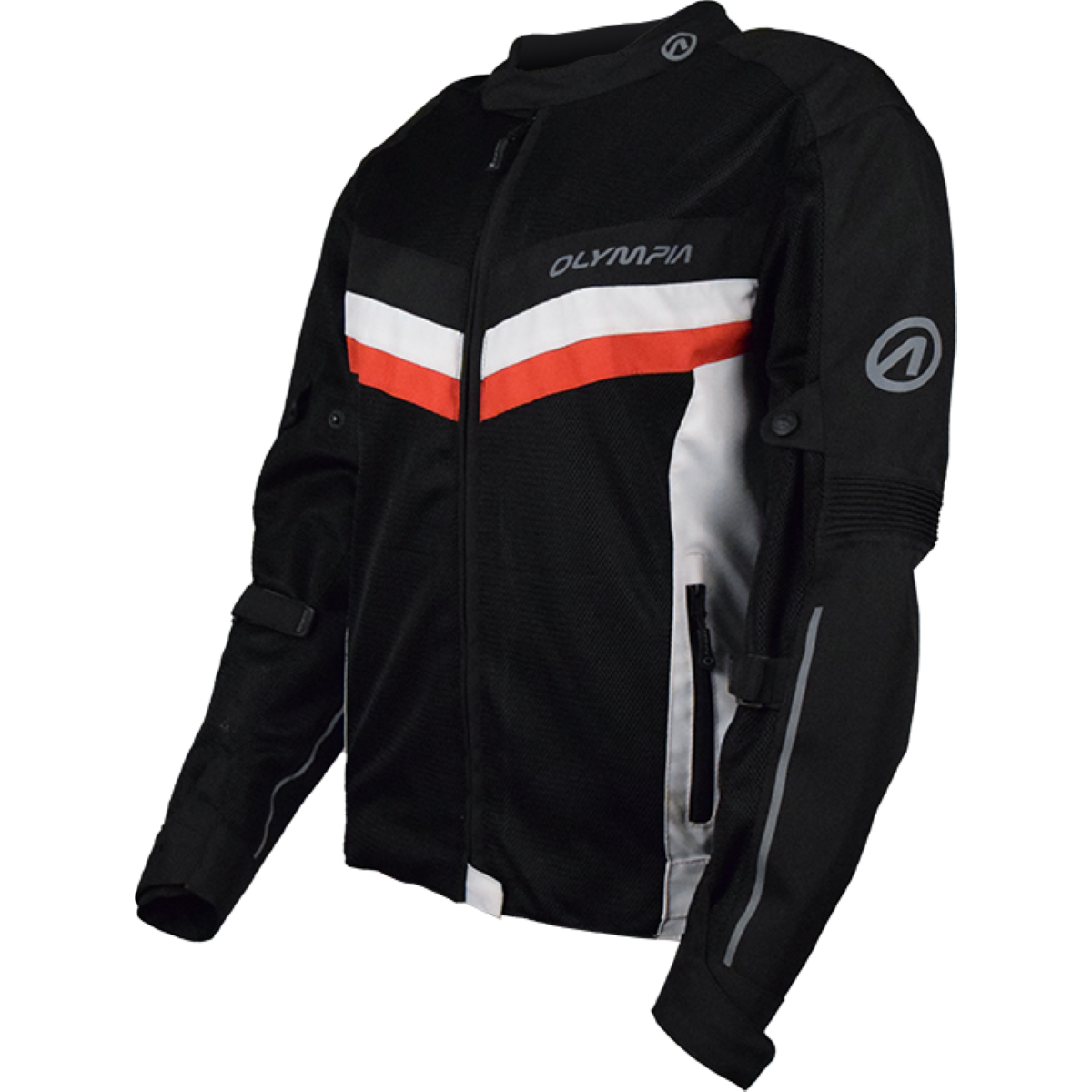 (L) Eve 3 Jckt White / Red Xs