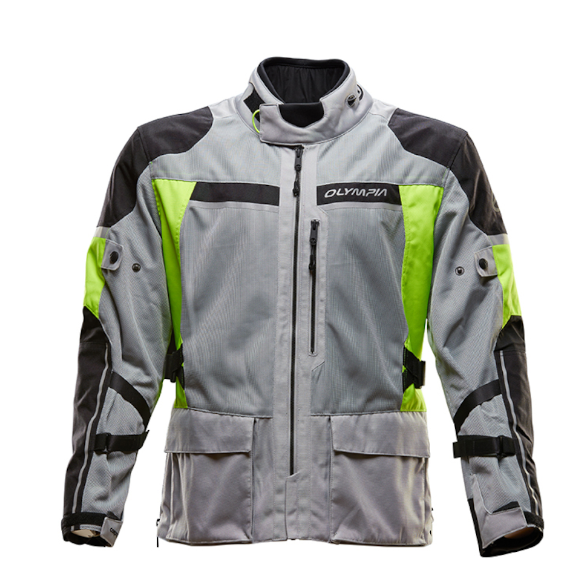 Dakar 4 Jckt Lt Grey Hi-Viz S