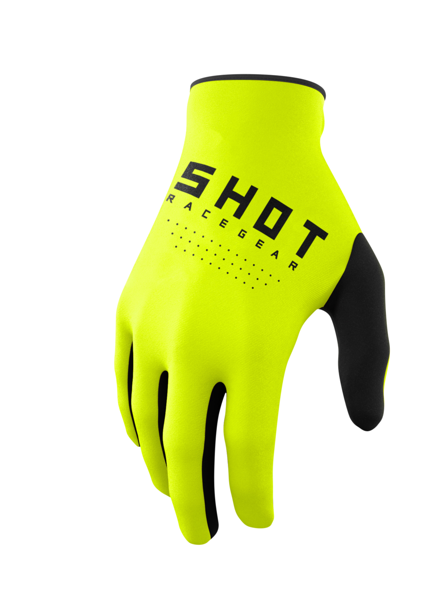 Raw Kid Glv Neon Yel 4/5