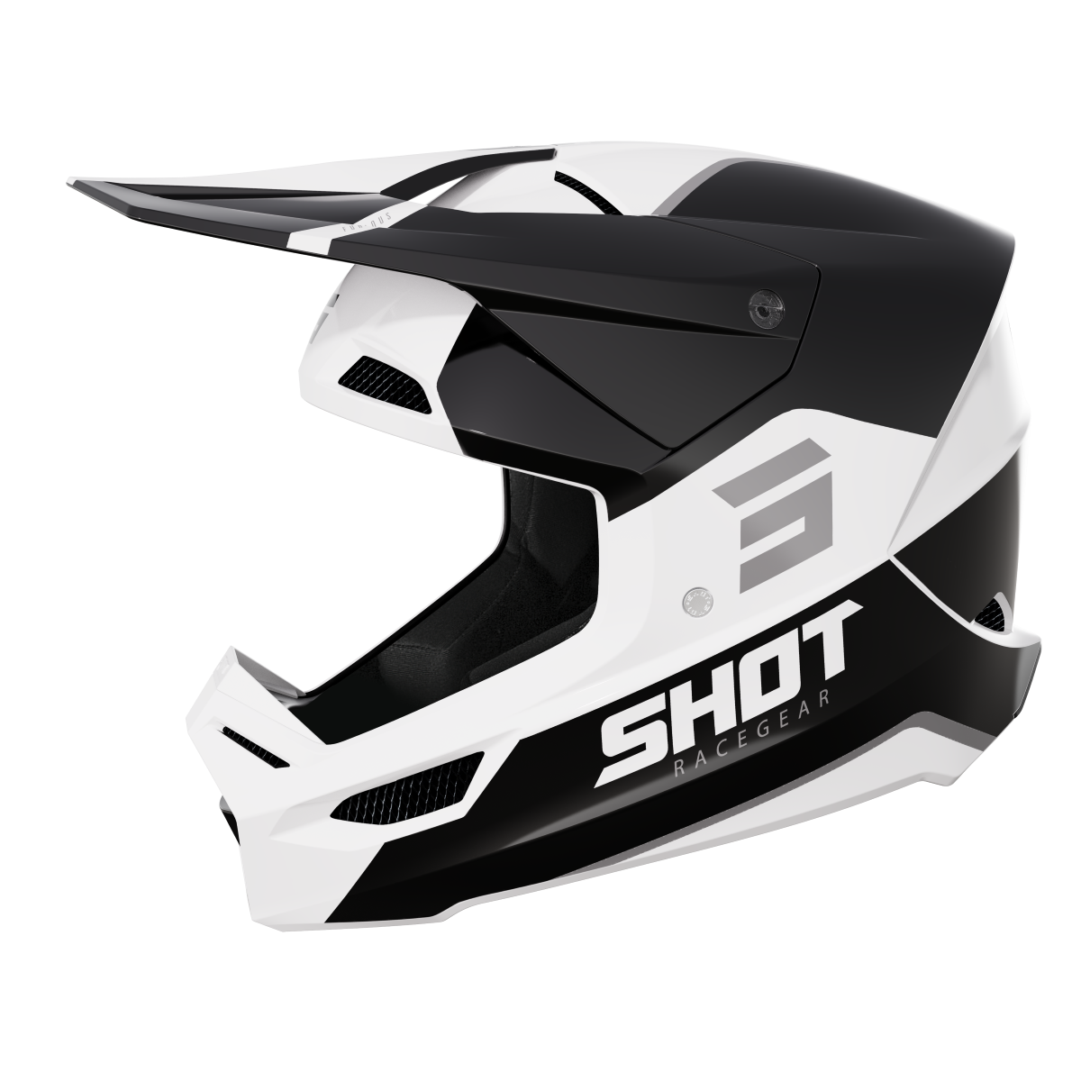 Furious Bolt Blk/Wht Glossy S (Ece)