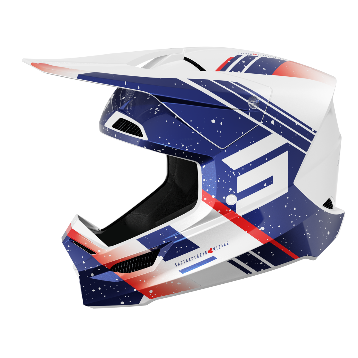 Furious Mirage Blu/Red Glossy S