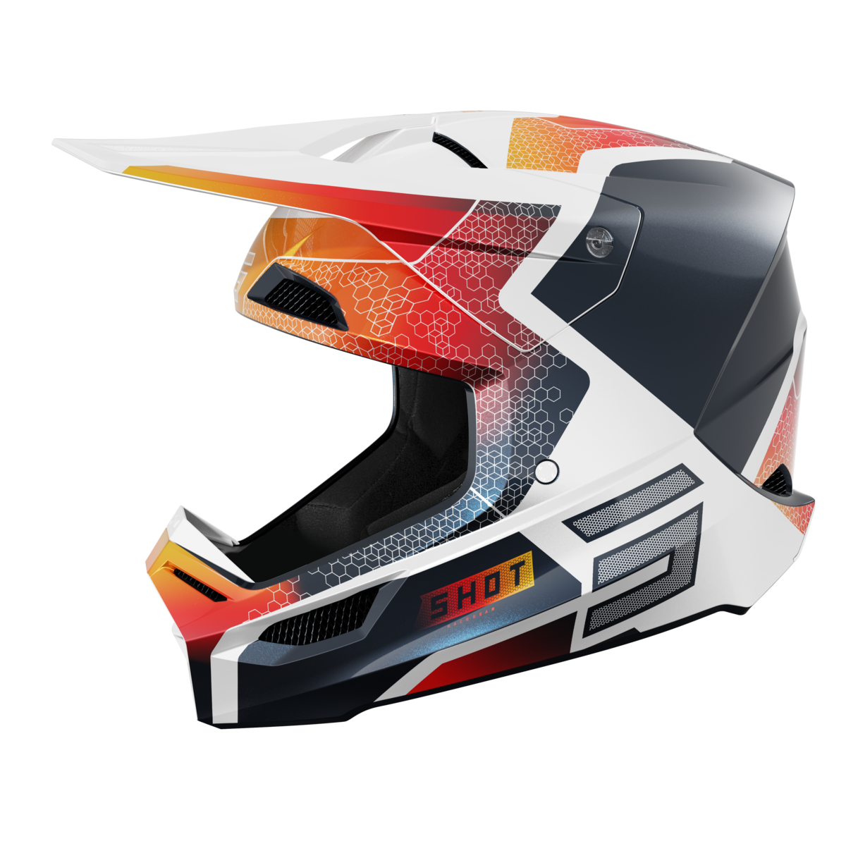 Furious Kid Phaser Blu/Red Gloss M