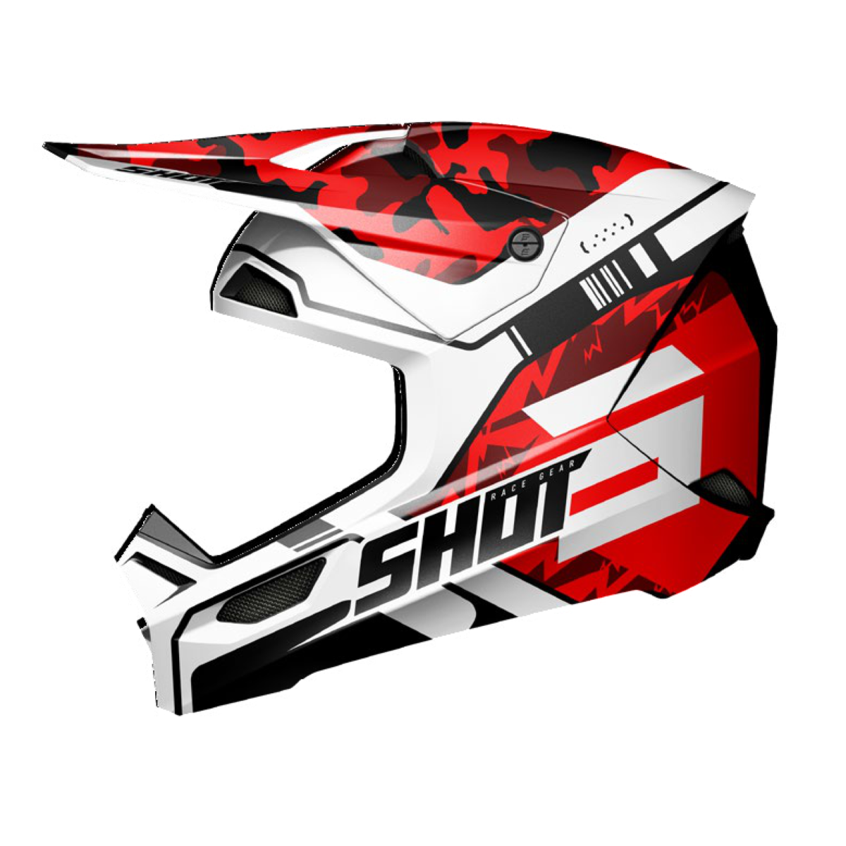 Helm Furious Flash Red Sm