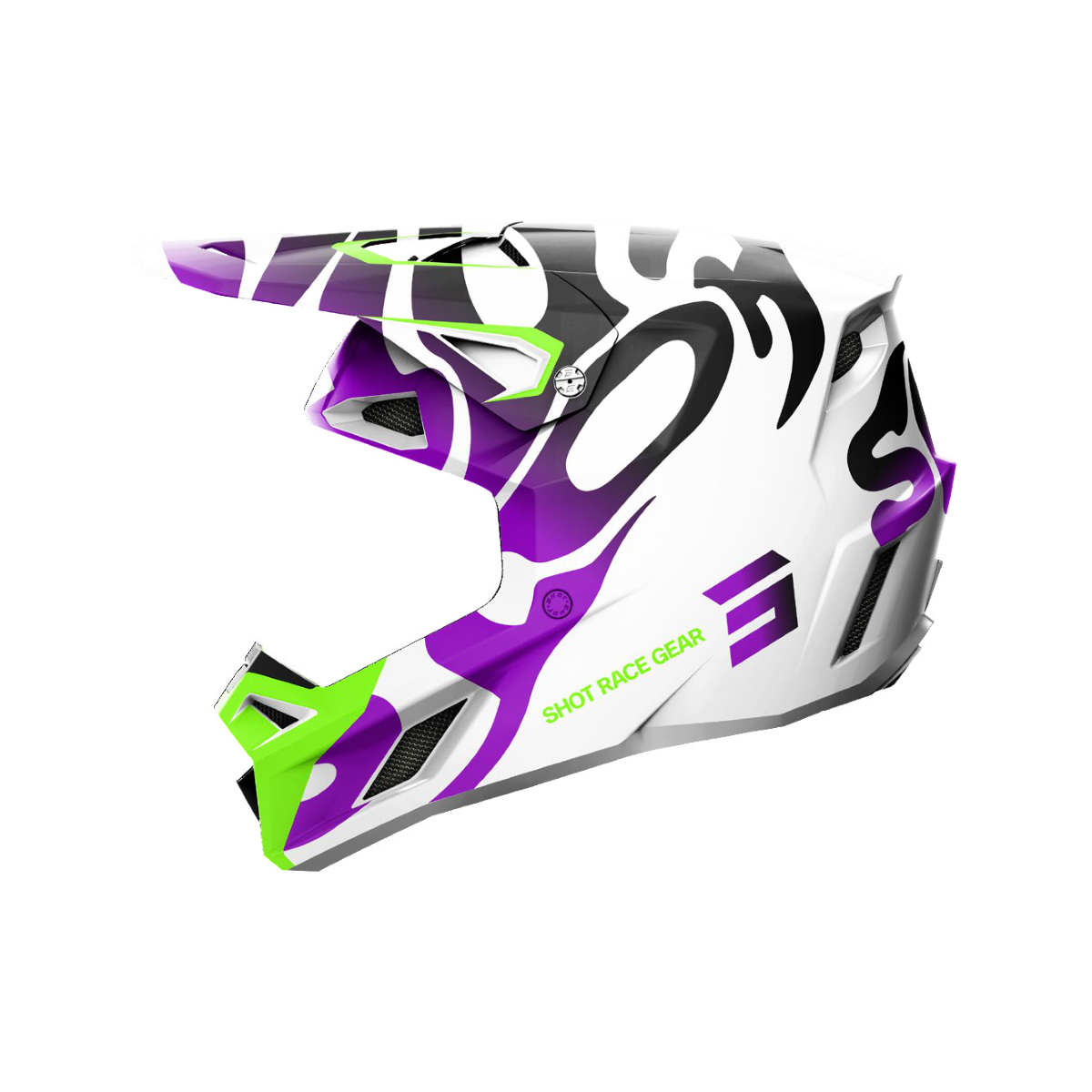 Helm Speed Ghost Purp Glossy S
