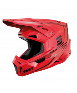 Helm Lite Glory Red Glossy M